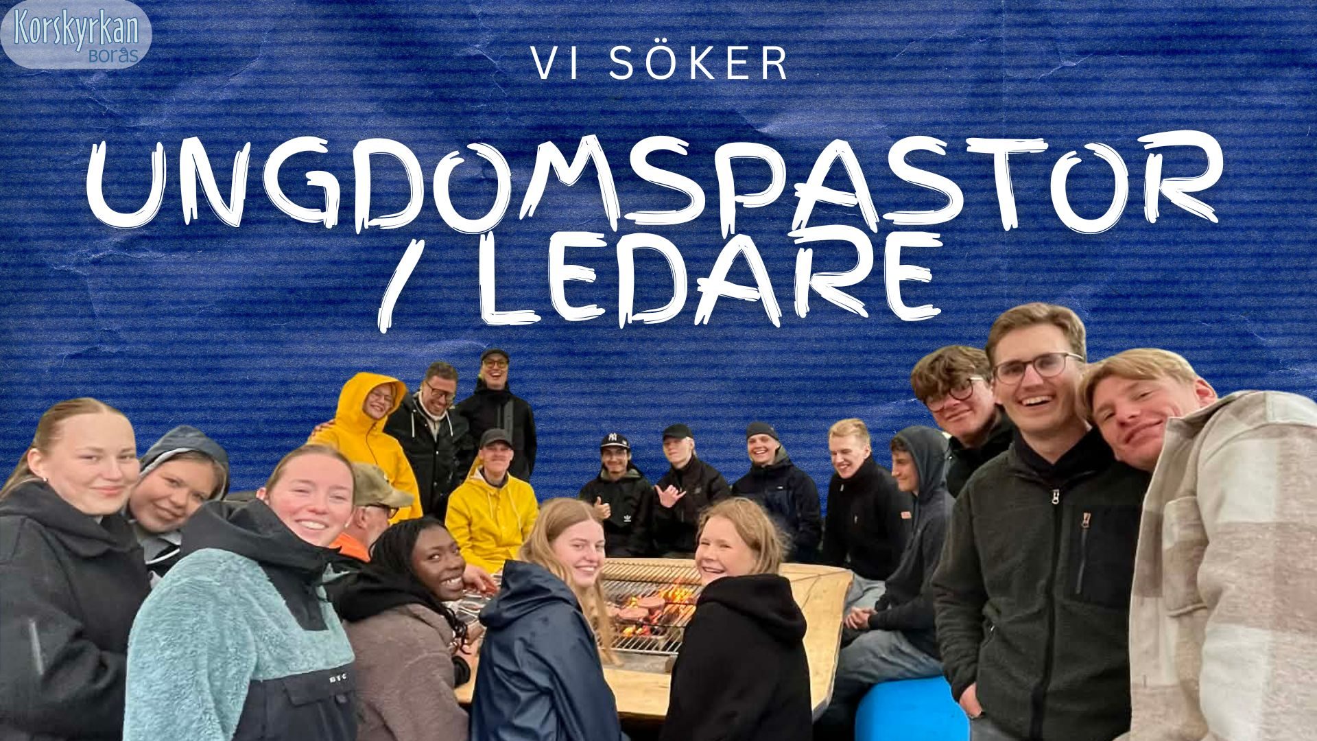 Vi söker ungdomspastor / ungdomsledare!