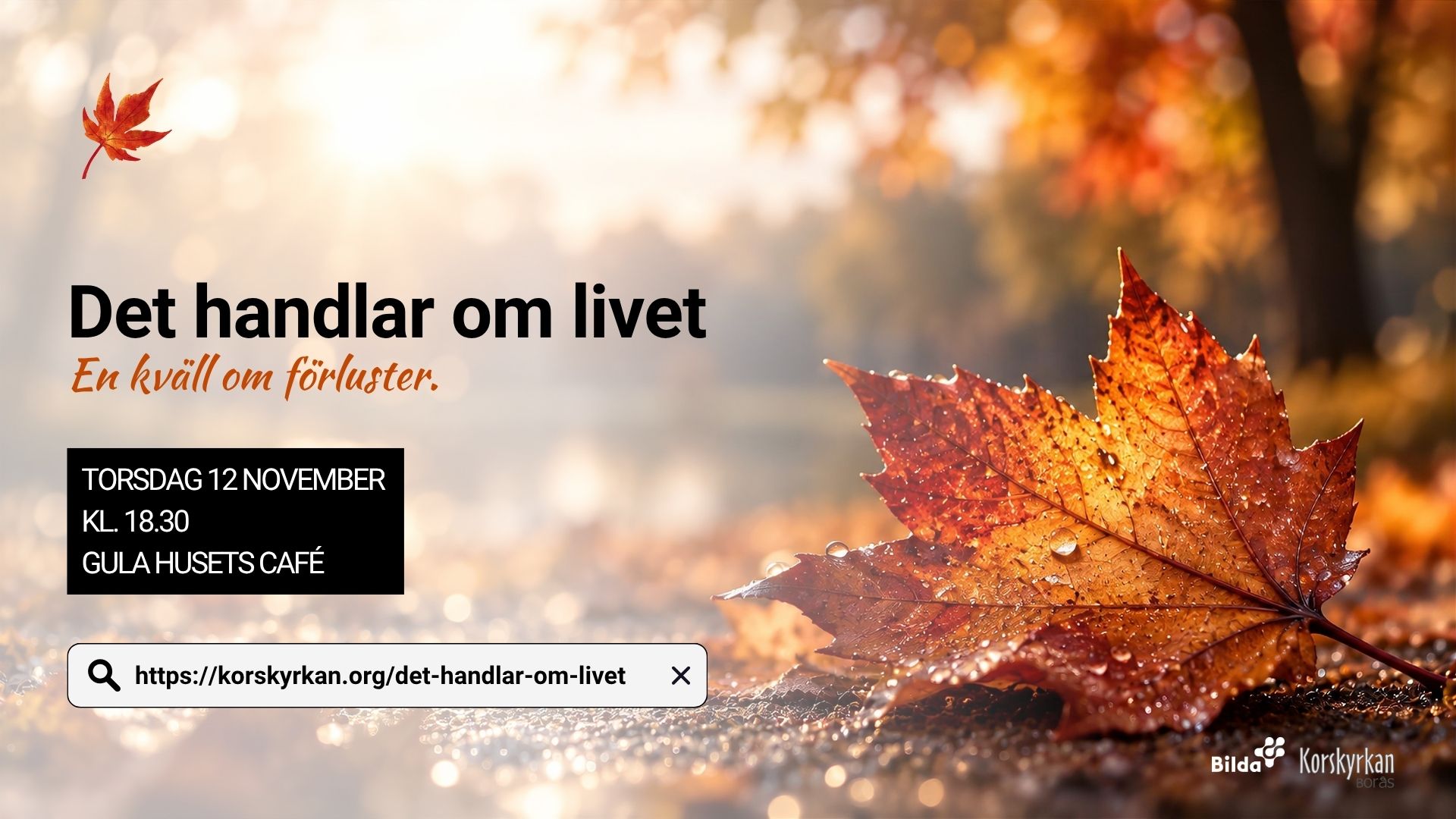 Det handlar om livet