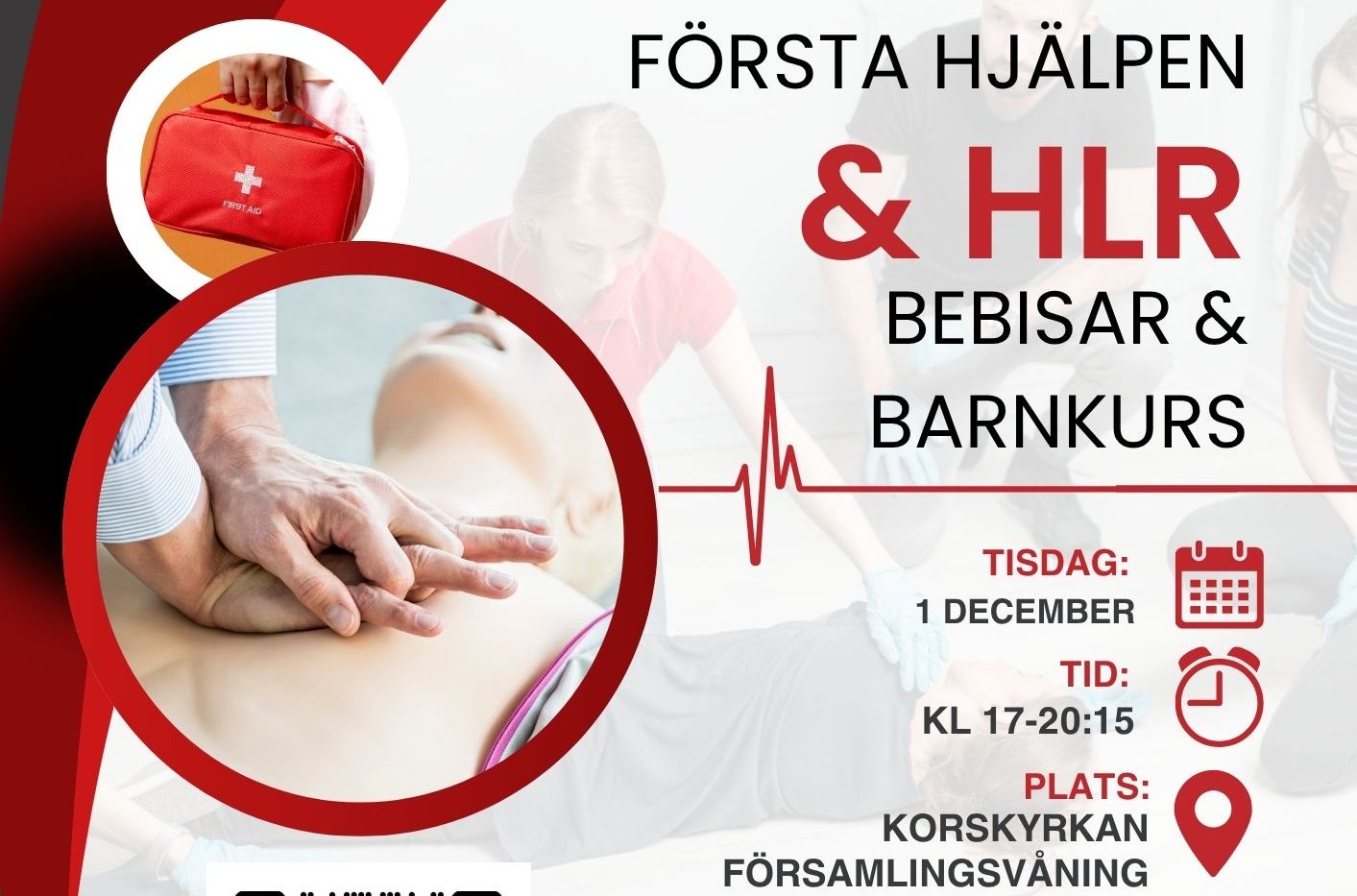 Första hjälpen & HLR bebisar & barn